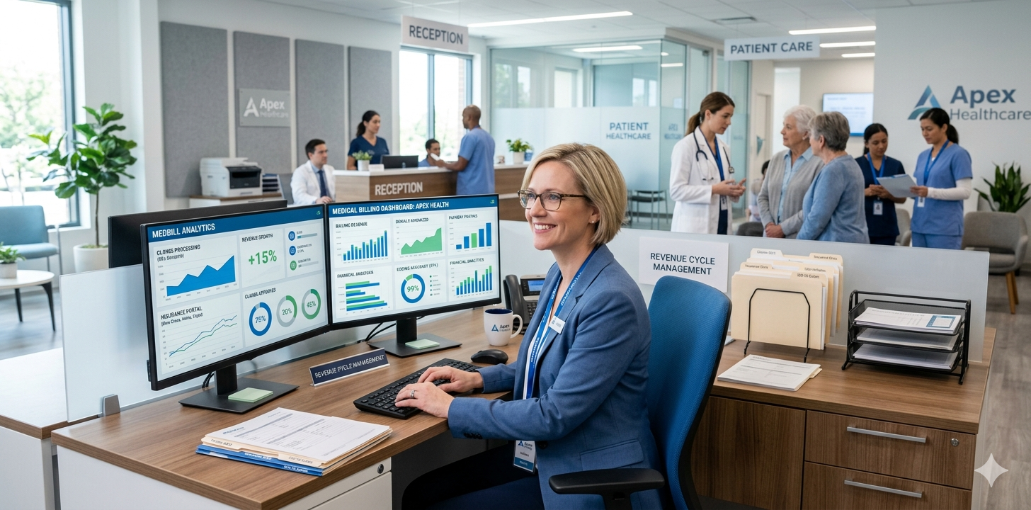 Stress-Free Medical Billing: How ApexMedex Maximizes Your Revenue